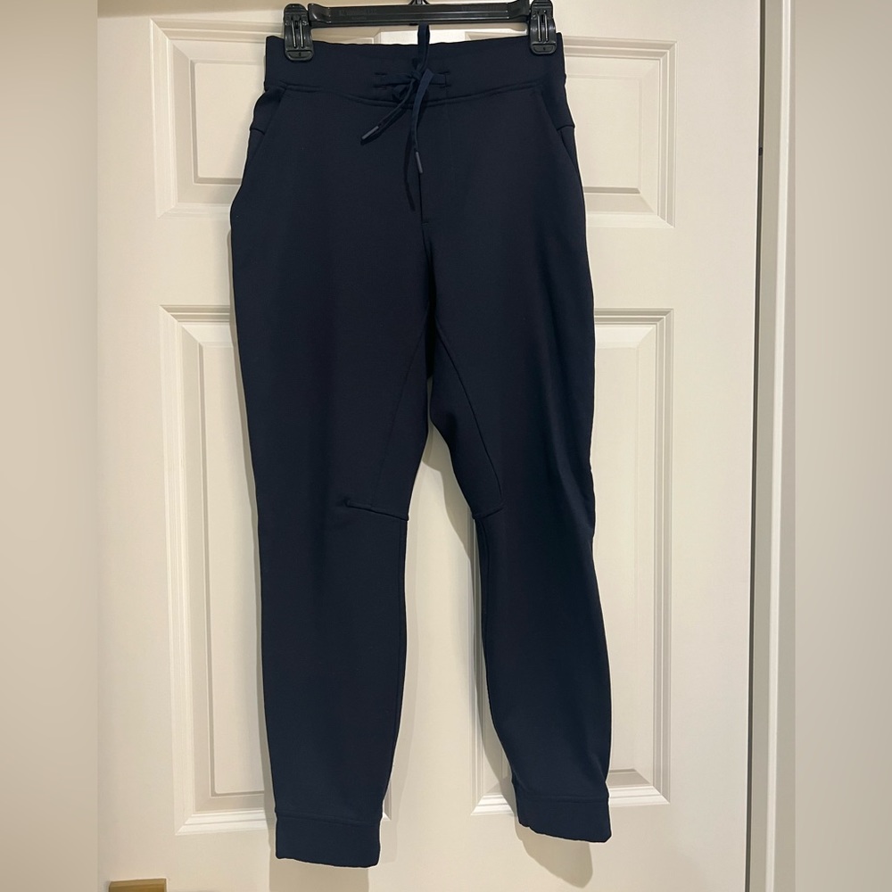 Mens Navy warm Lululemon joggers Size XS